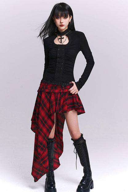 Gothic Waist Cinch Top