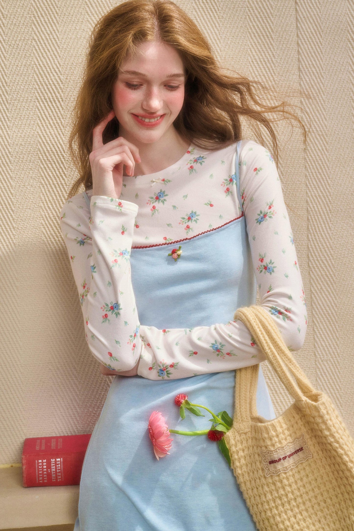 Baby A-line Flower Dress + Suspender Dress