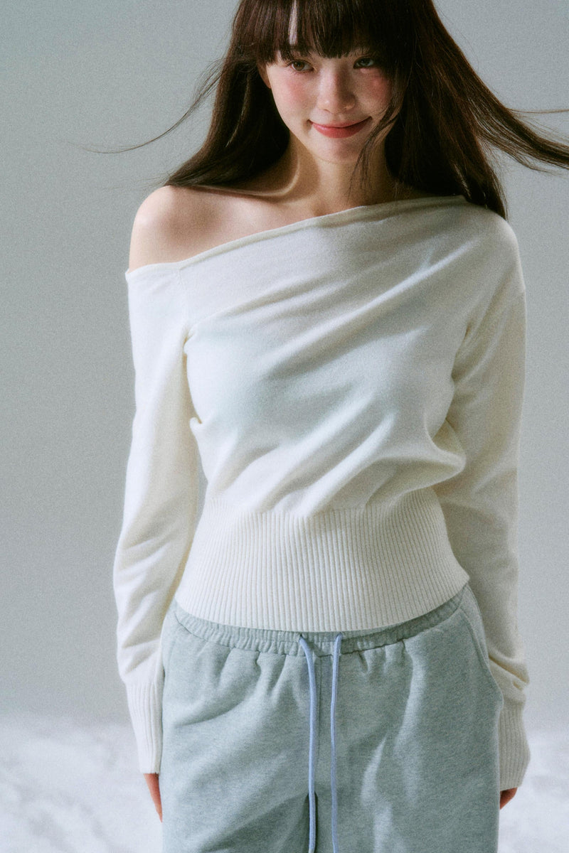 Asymmetrical One-shoulder Top