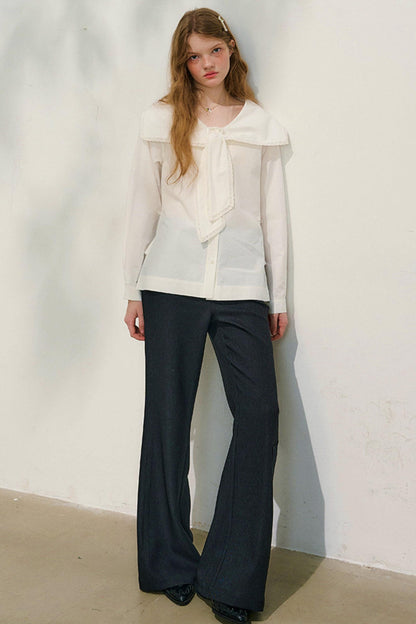 French Sailor Collar Blouse