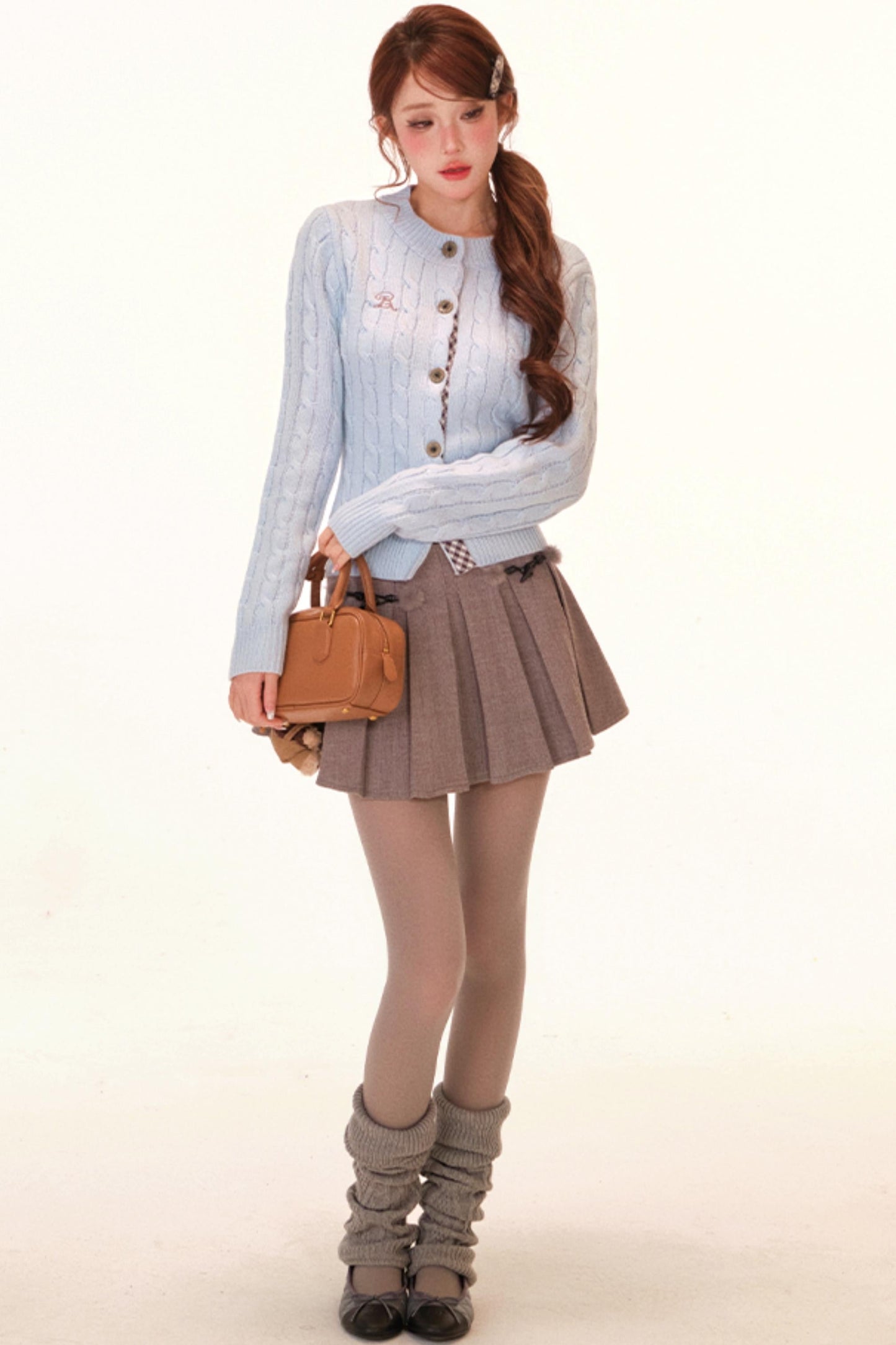 Sweet Knit Cardigan + Skirt