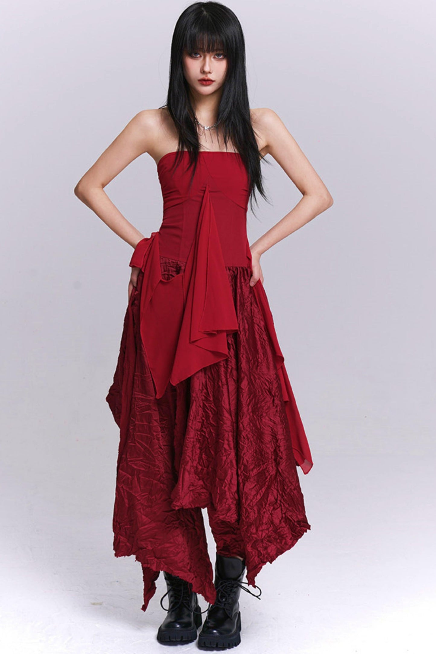Dark Party Long Mode Dress