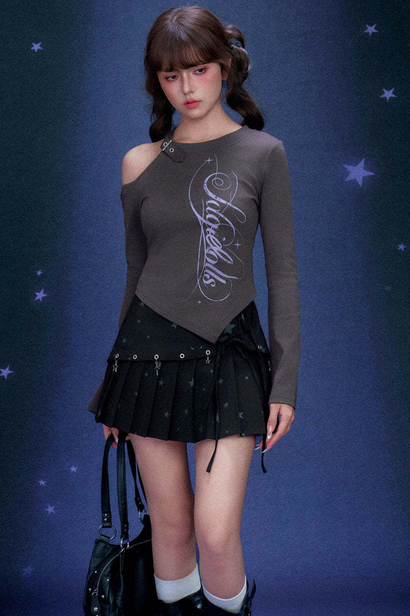 Y2k Off Shoulder Top