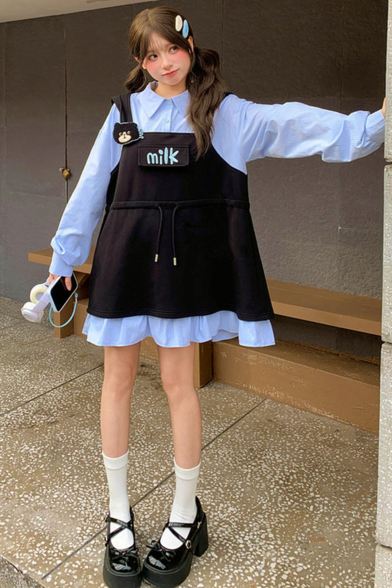 Cat Ear Hooded Dress