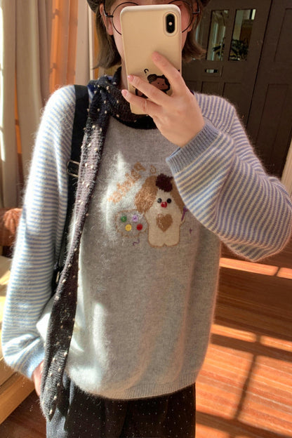 Sweet Puppy Loose Sweater