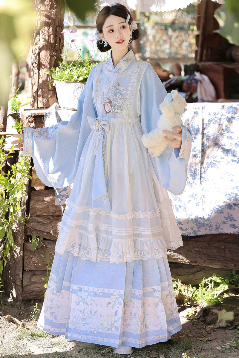 Fantasy Alice Retro Dress Set