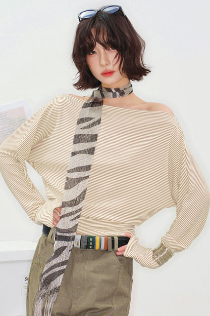 Timescale One Shoulder Top