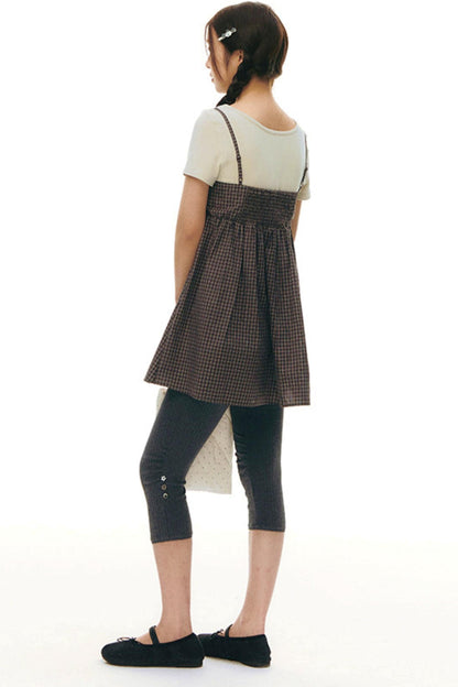 Fake Two-piece Cotton Top
