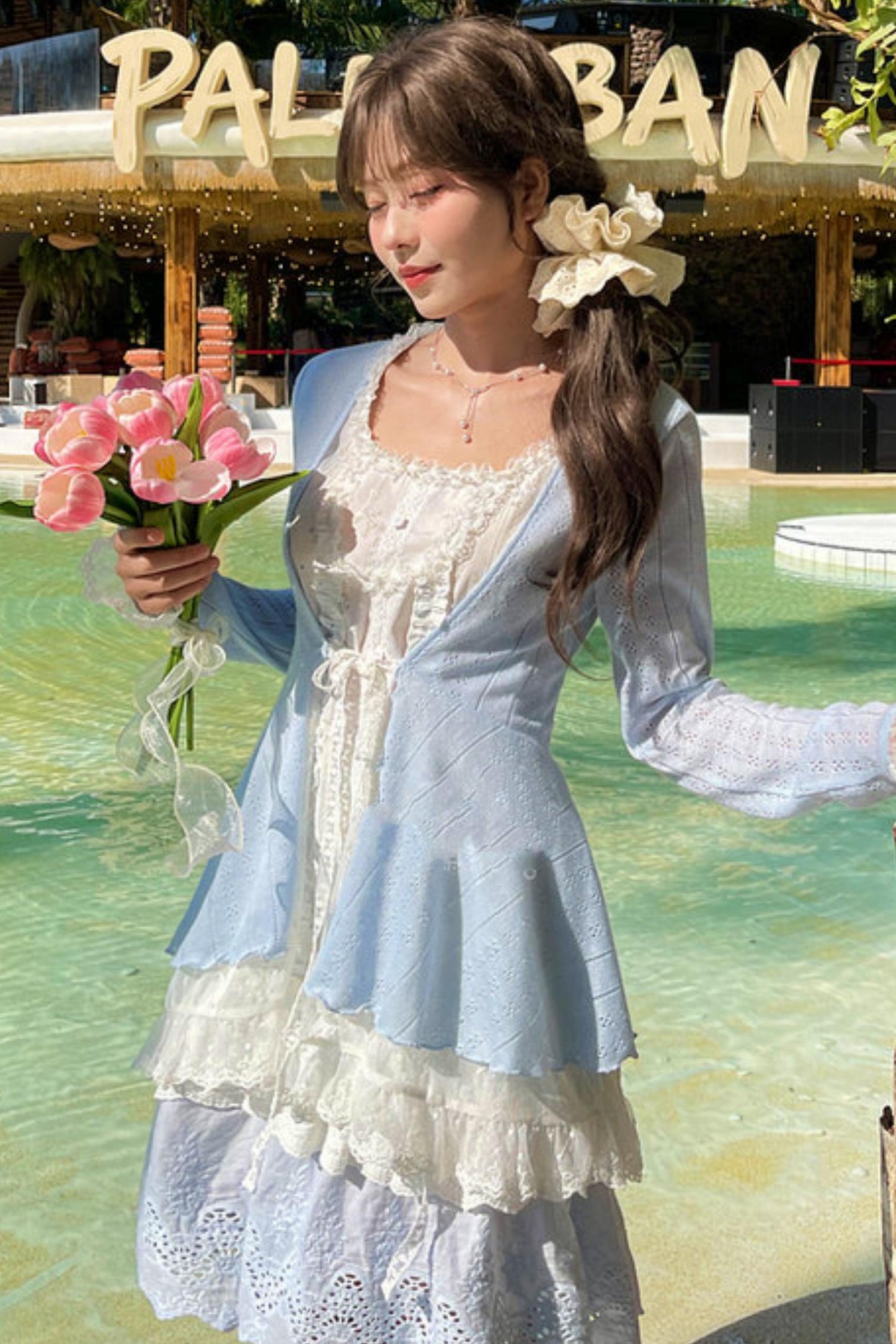 Lace Patchwork Dress