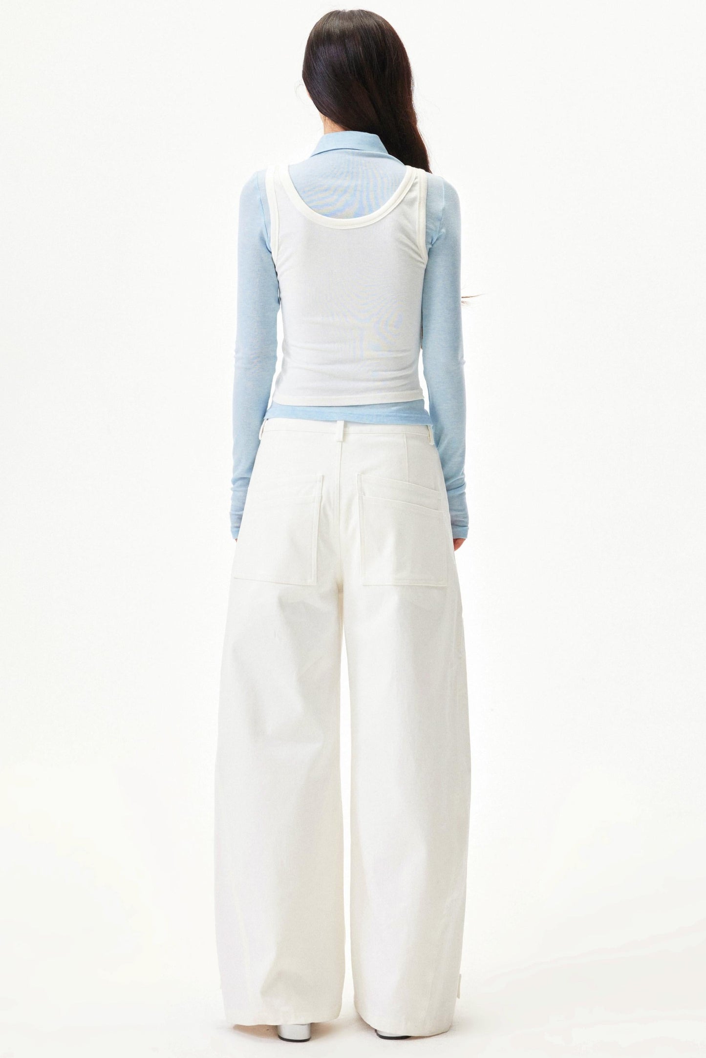 Fitted Tencel Knit Vest