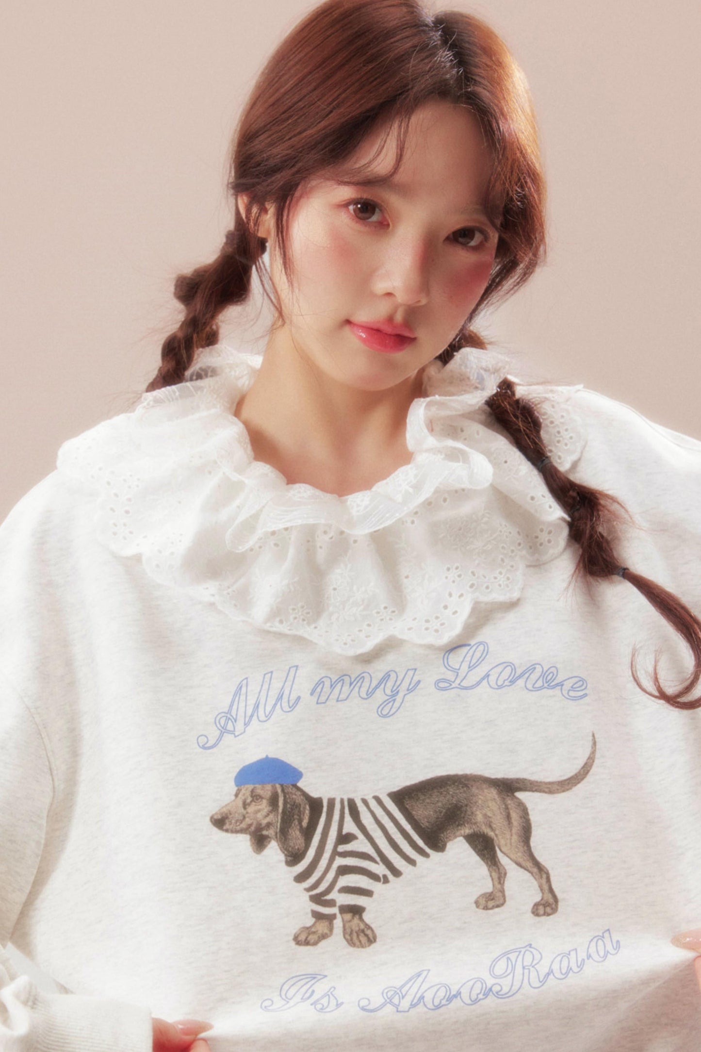 Daydreaming Lace Sweatshirt