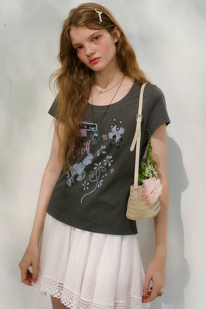 Alice's Dream Retro Top