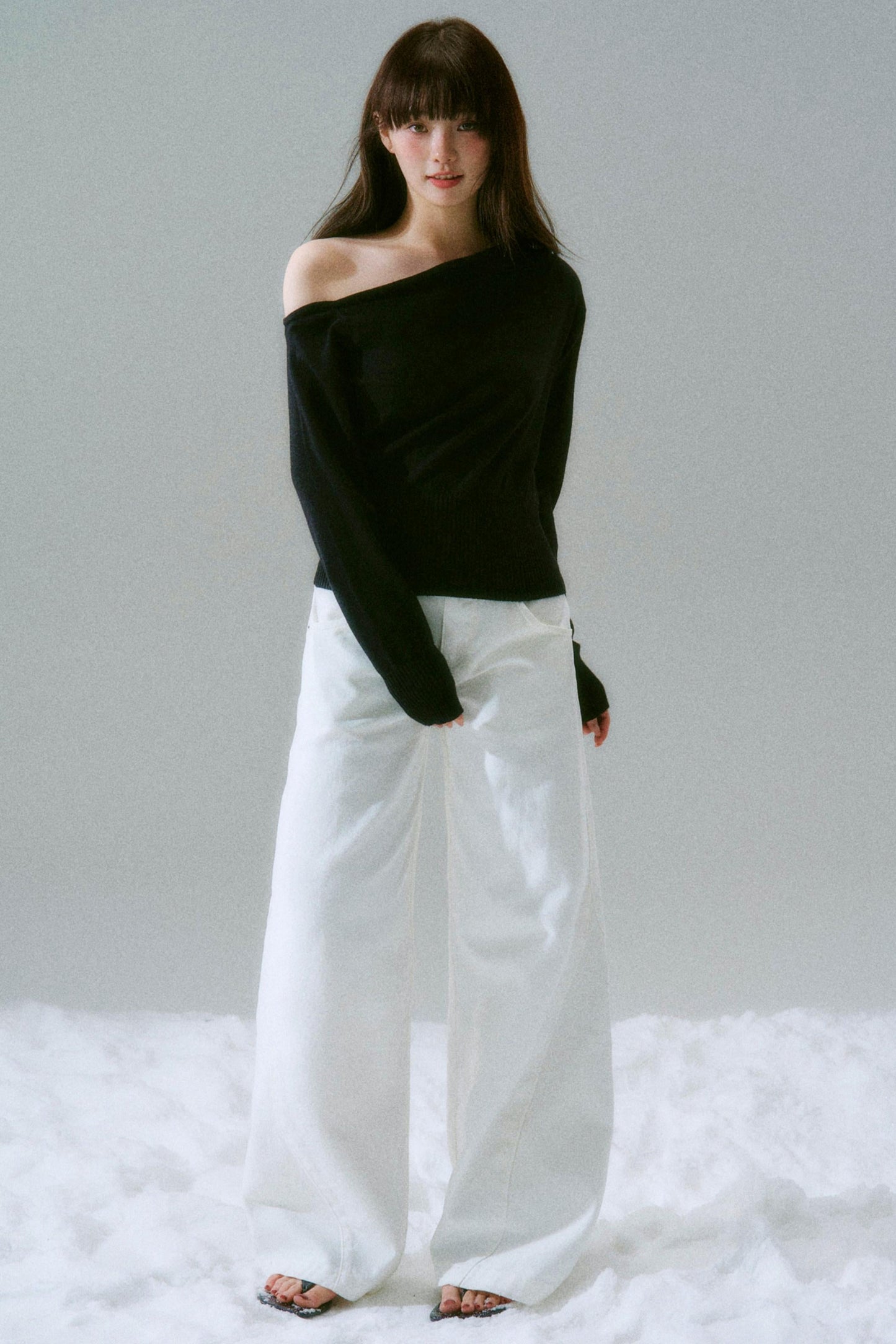 Asymmetrical One-shoulder Top