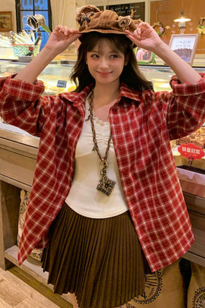Retro Check Shirt