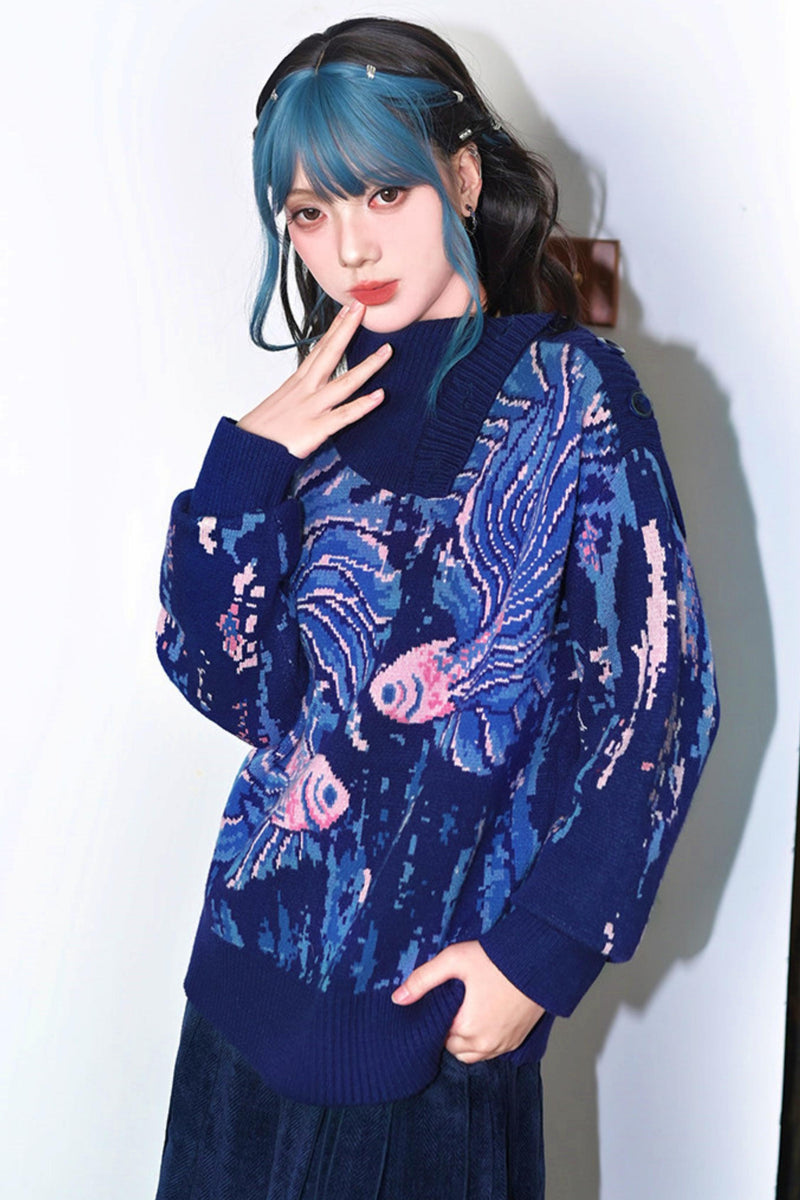 Floating Findream Jacquard Top