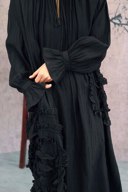 Mantic Black Long Dress