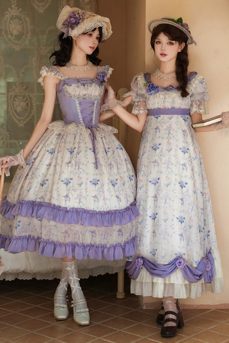 Letter and Poem Two Piece Look Dress Set