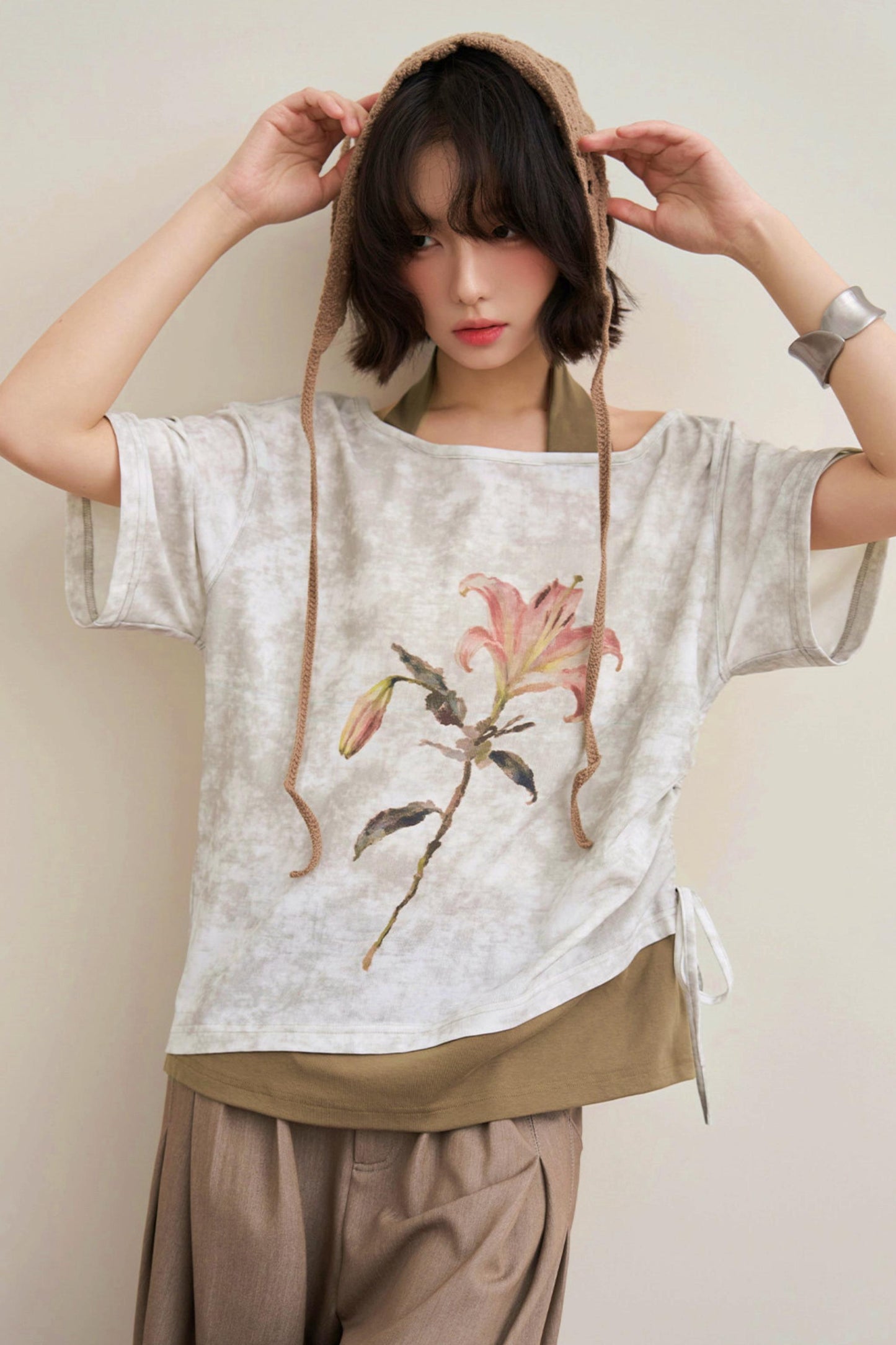 Retro Design Loose Top