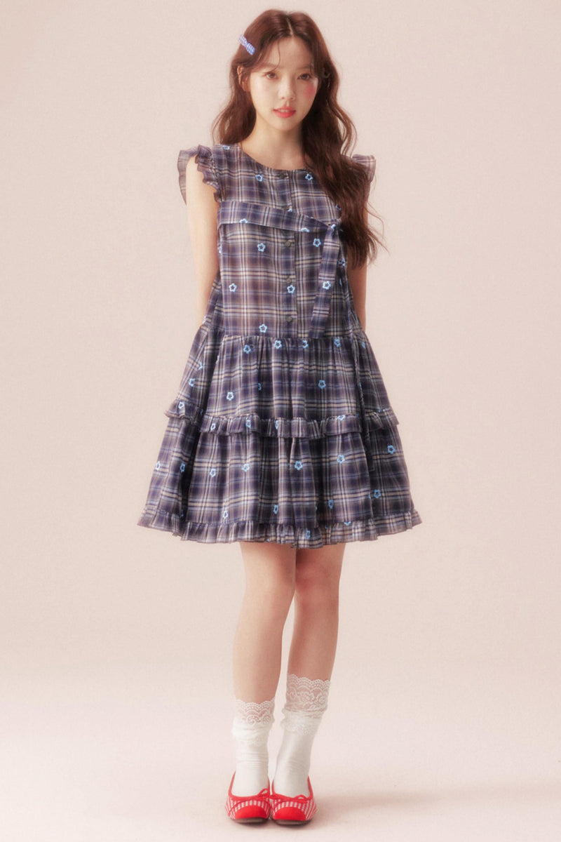 Summer Plaid Dress