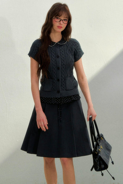 College Style Knit Top