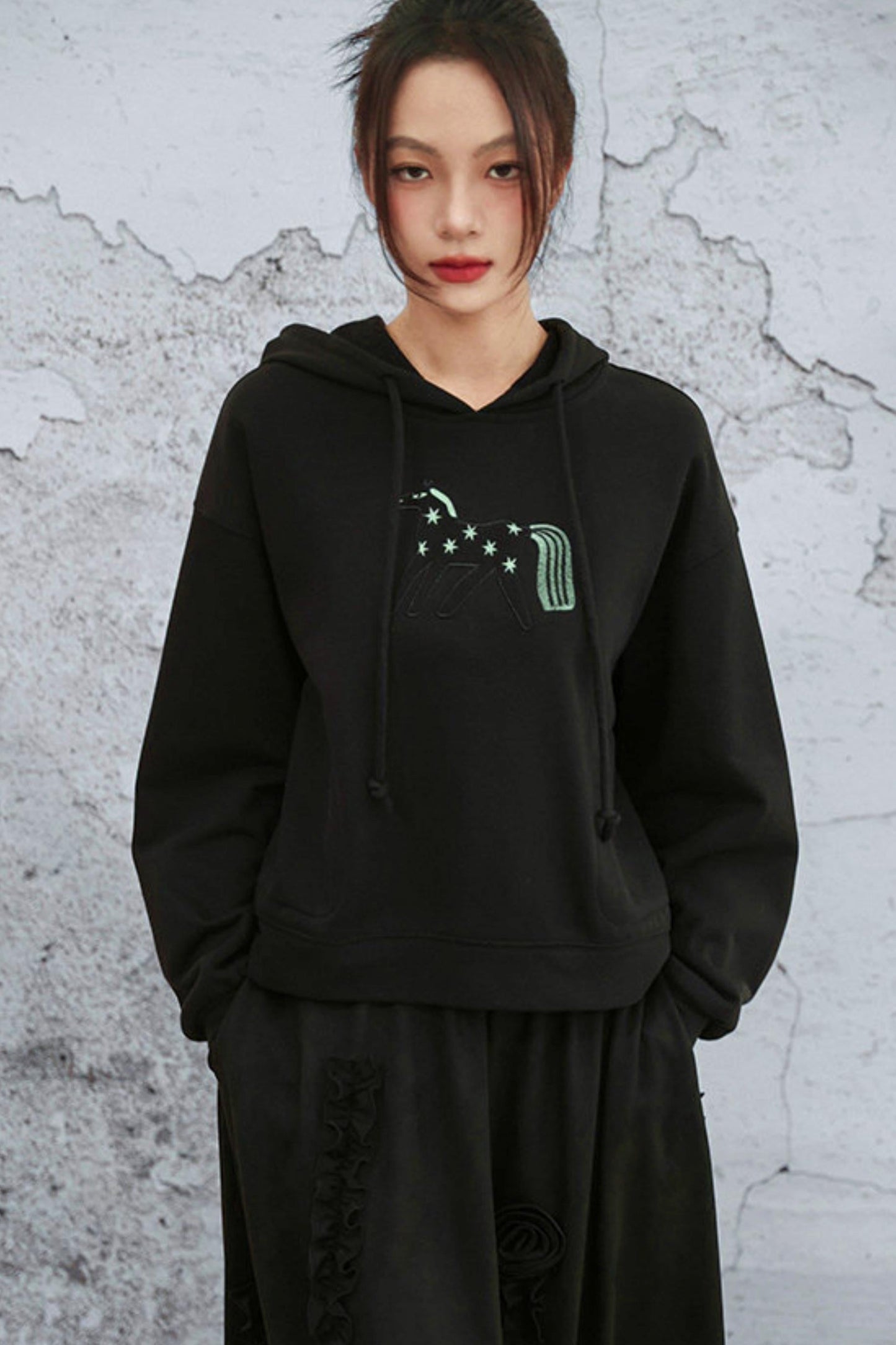 Little Horse Hooded Top