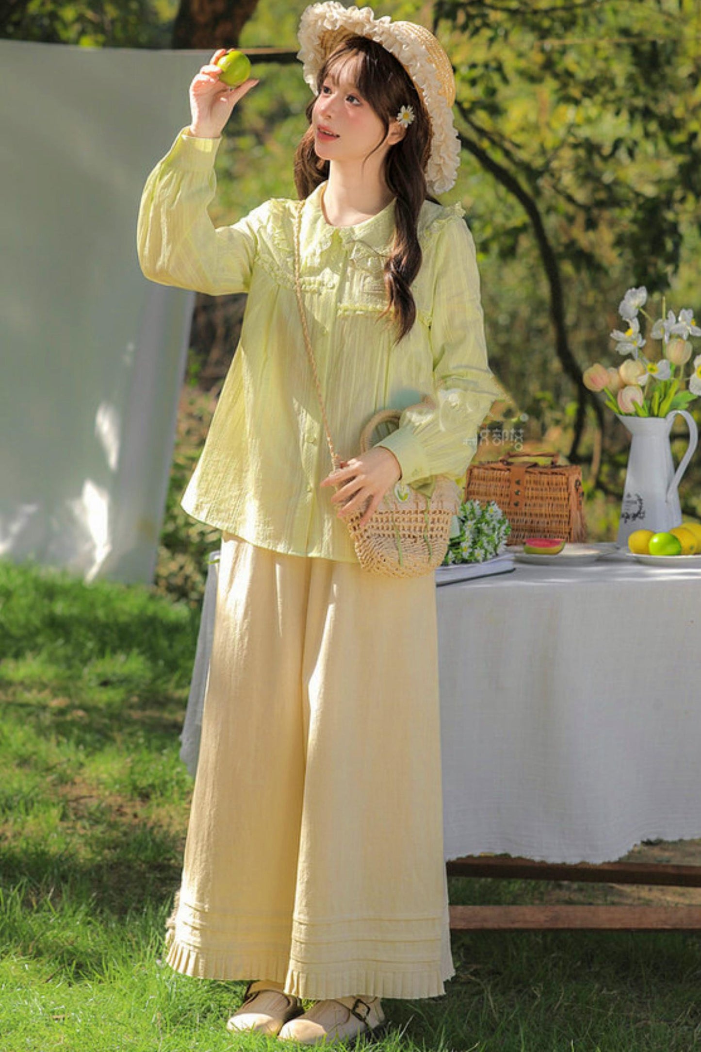 Forest Doll Collar Blouse