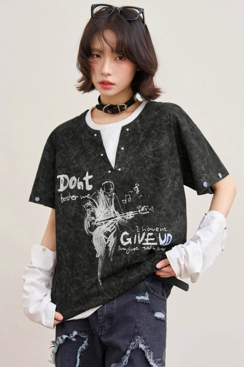 Rockin' Mode Loose Tops