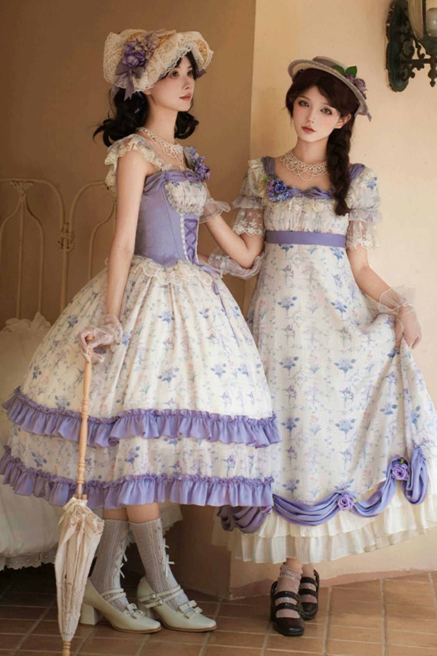 Letter and Poem Two Piece Look Dress Set