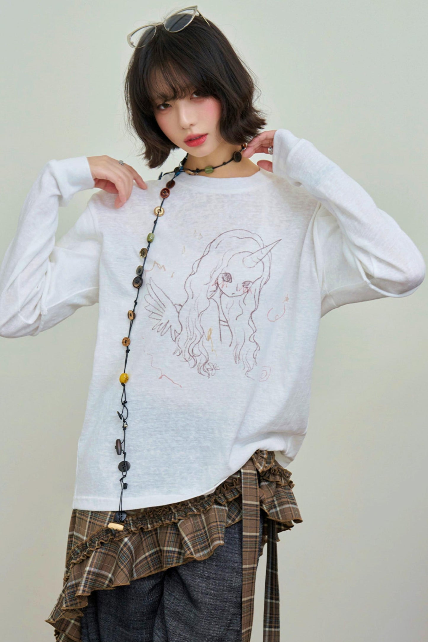 Dreamy Unicorn Long Sleeve Top