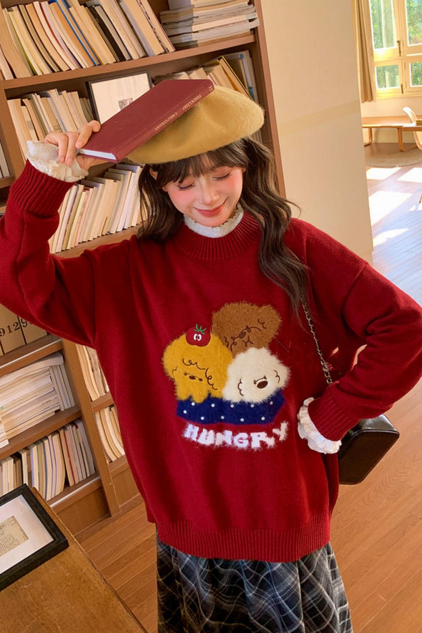 Puppy Knit Sweater