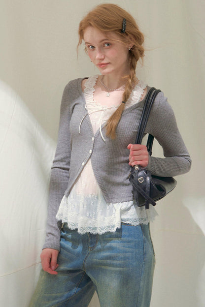 Flower Melody Lace Cardigan