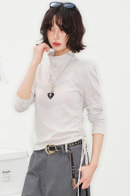 Ripple Drawstring Top