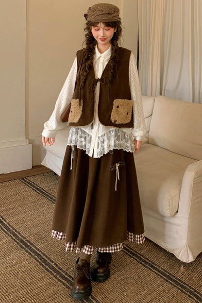Lace Patchwork Blouse
