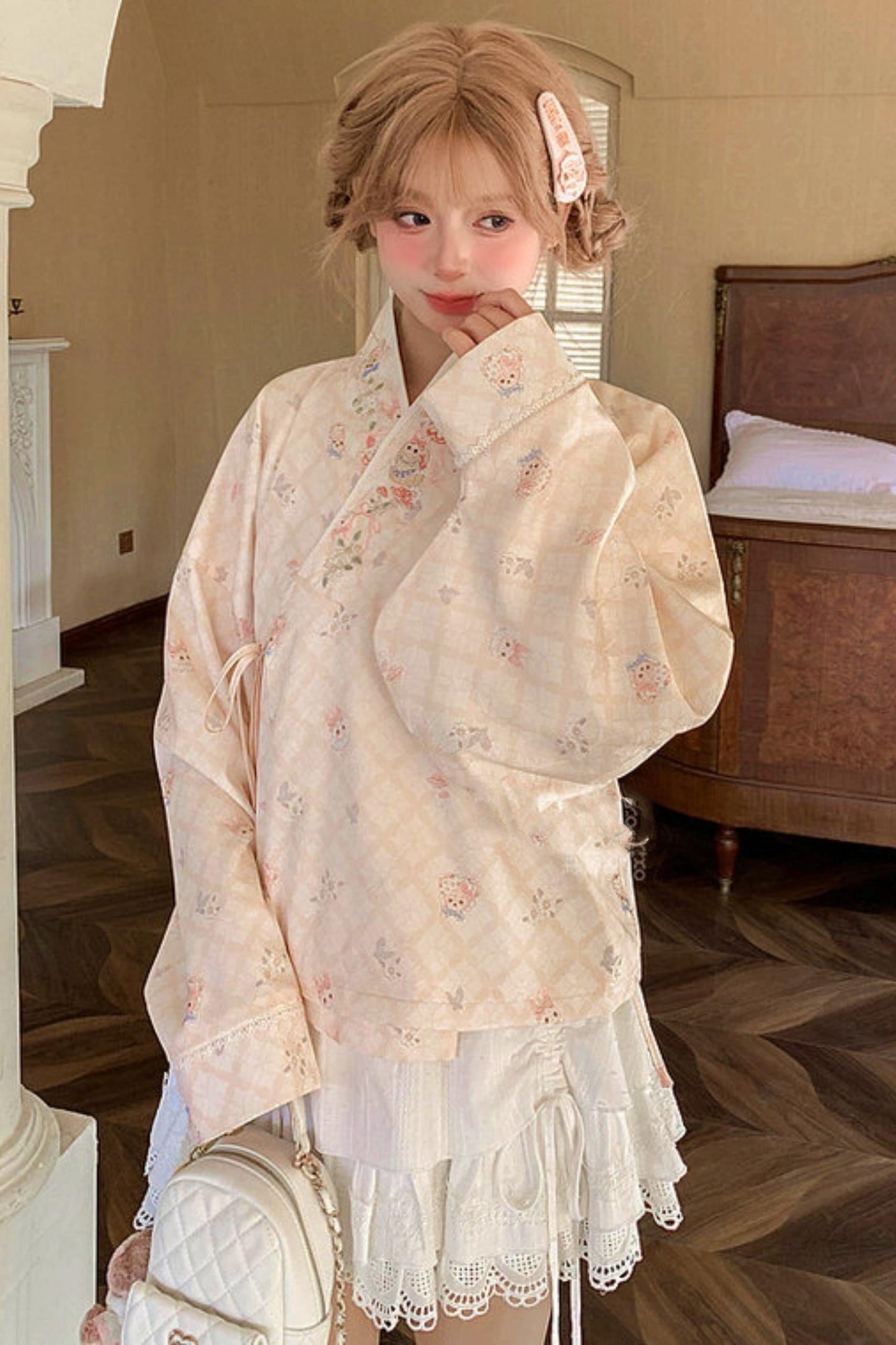 Fairytale Embroidery Blouse