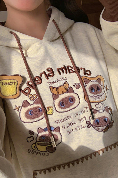 Siamese Cat Hoodie