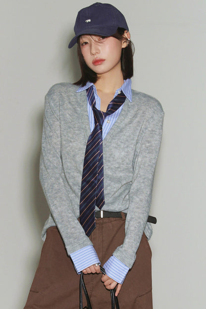 Preppy Knit Sweater Top
