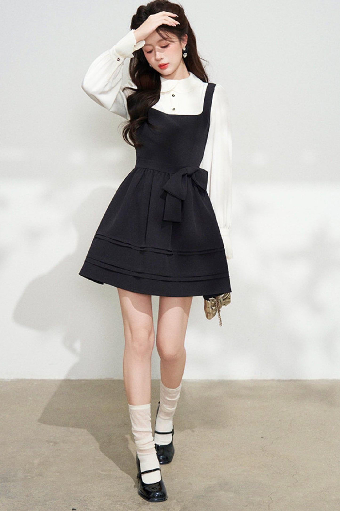 Black Puffy Dress