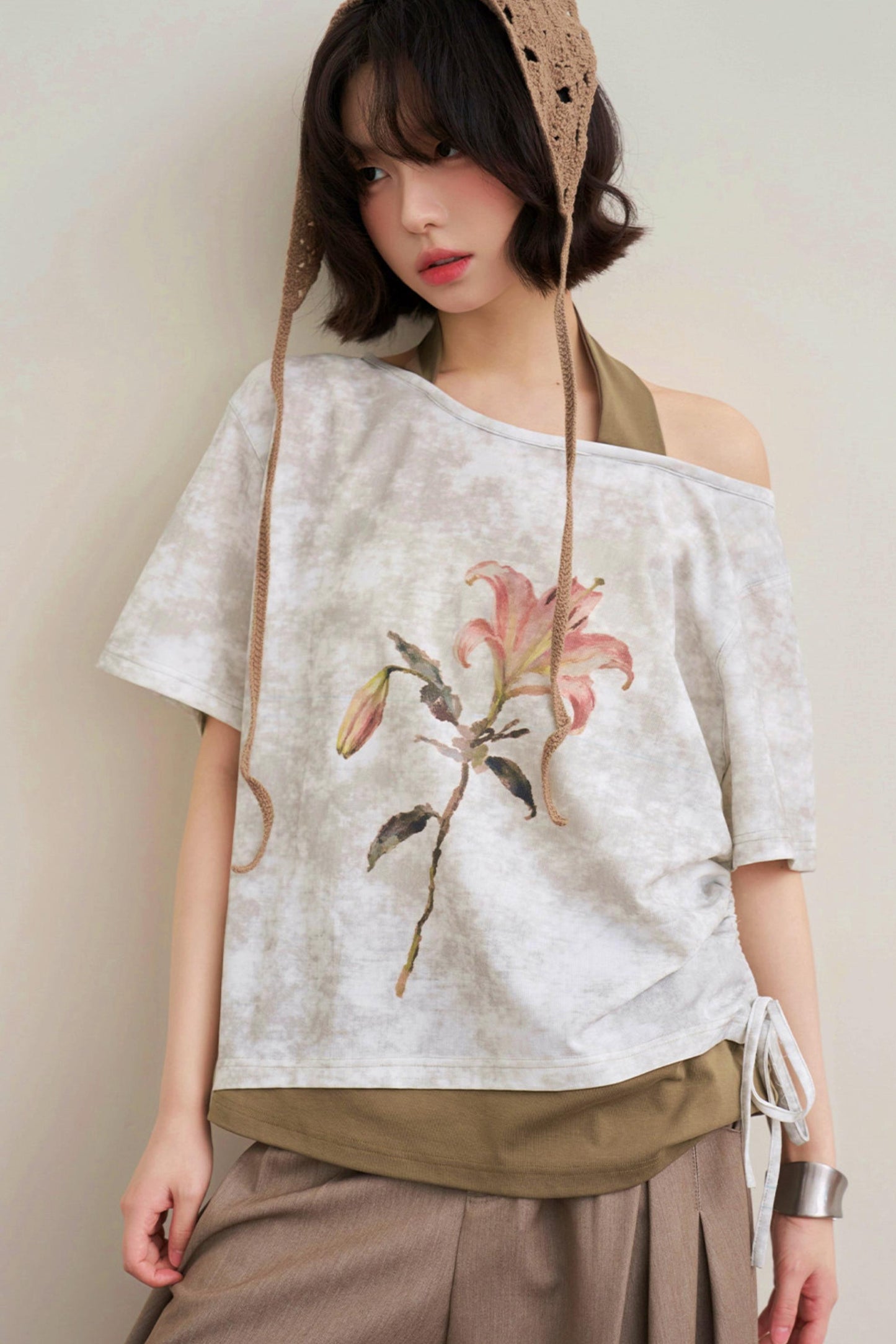 Retro Design Loose Top
