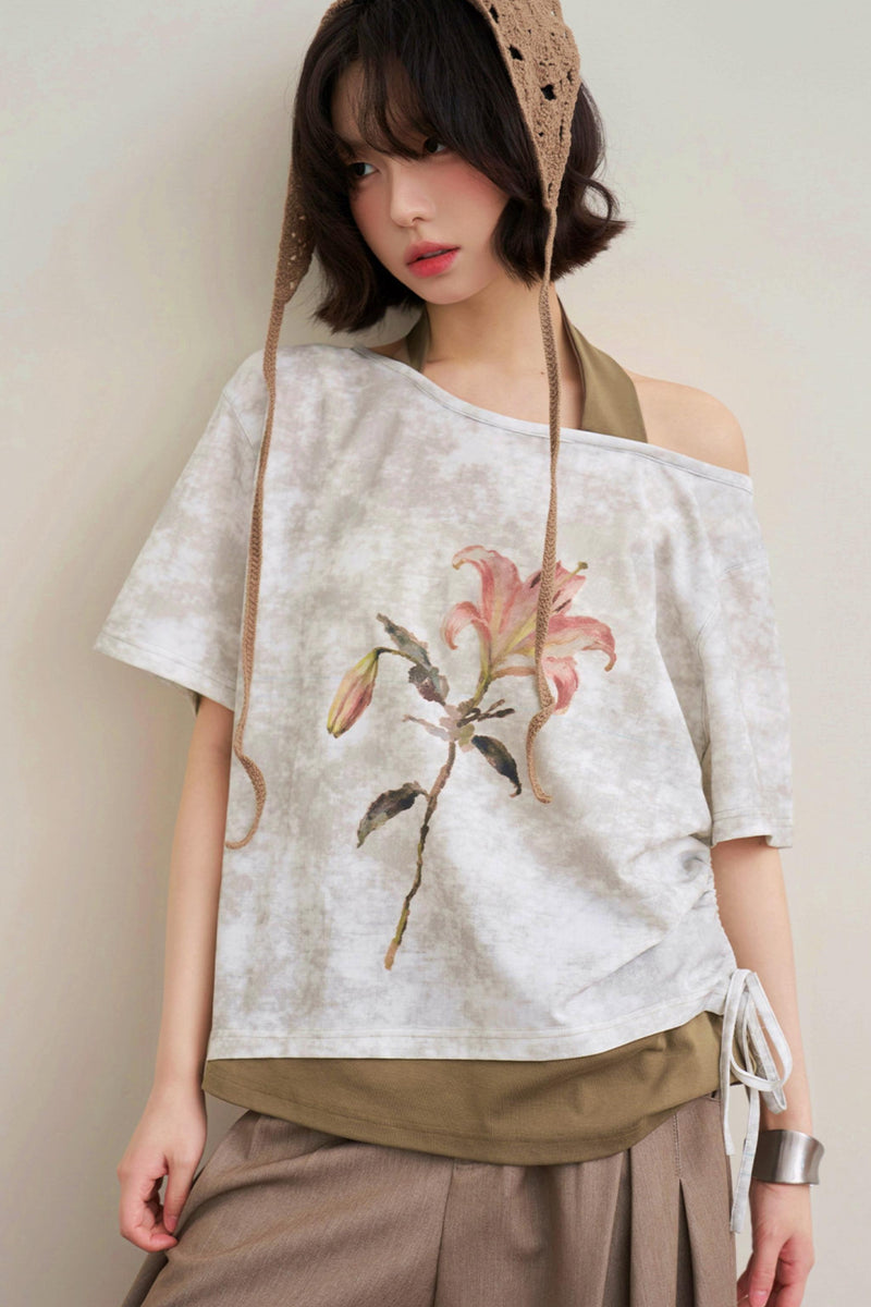 Retro Design Loose Top