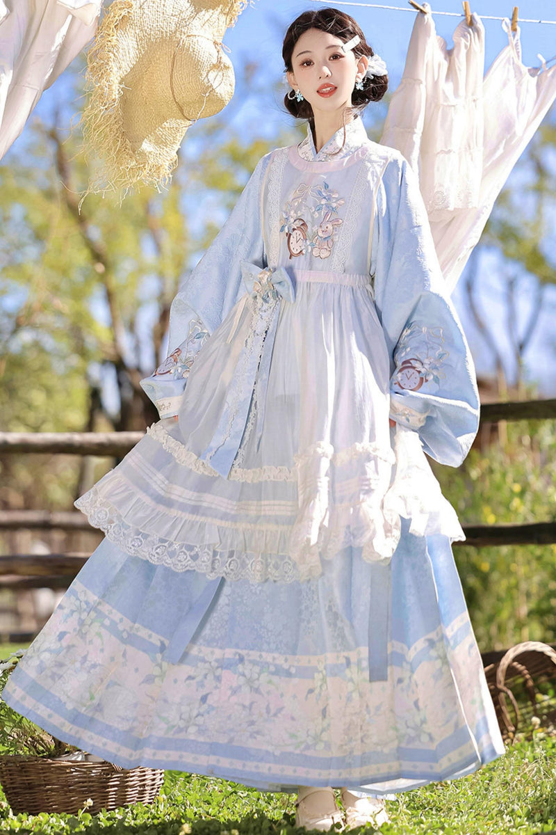 Fantasy Alice Retro Dress Set