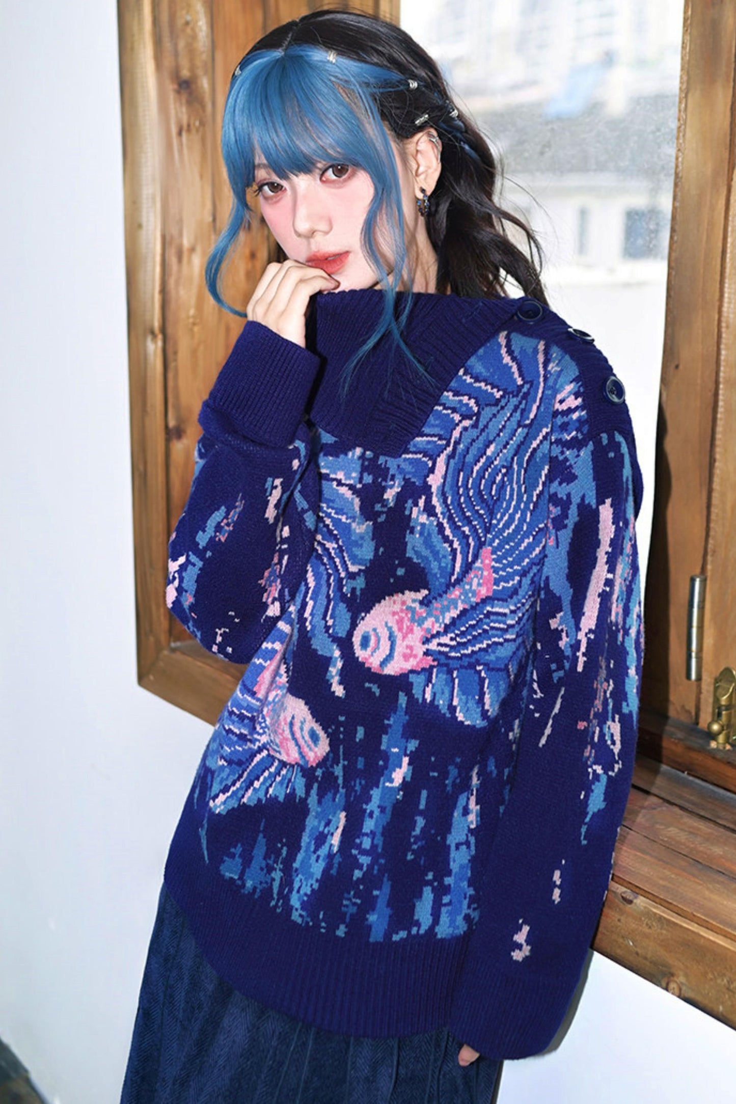 Floating Findream Jacquard Top