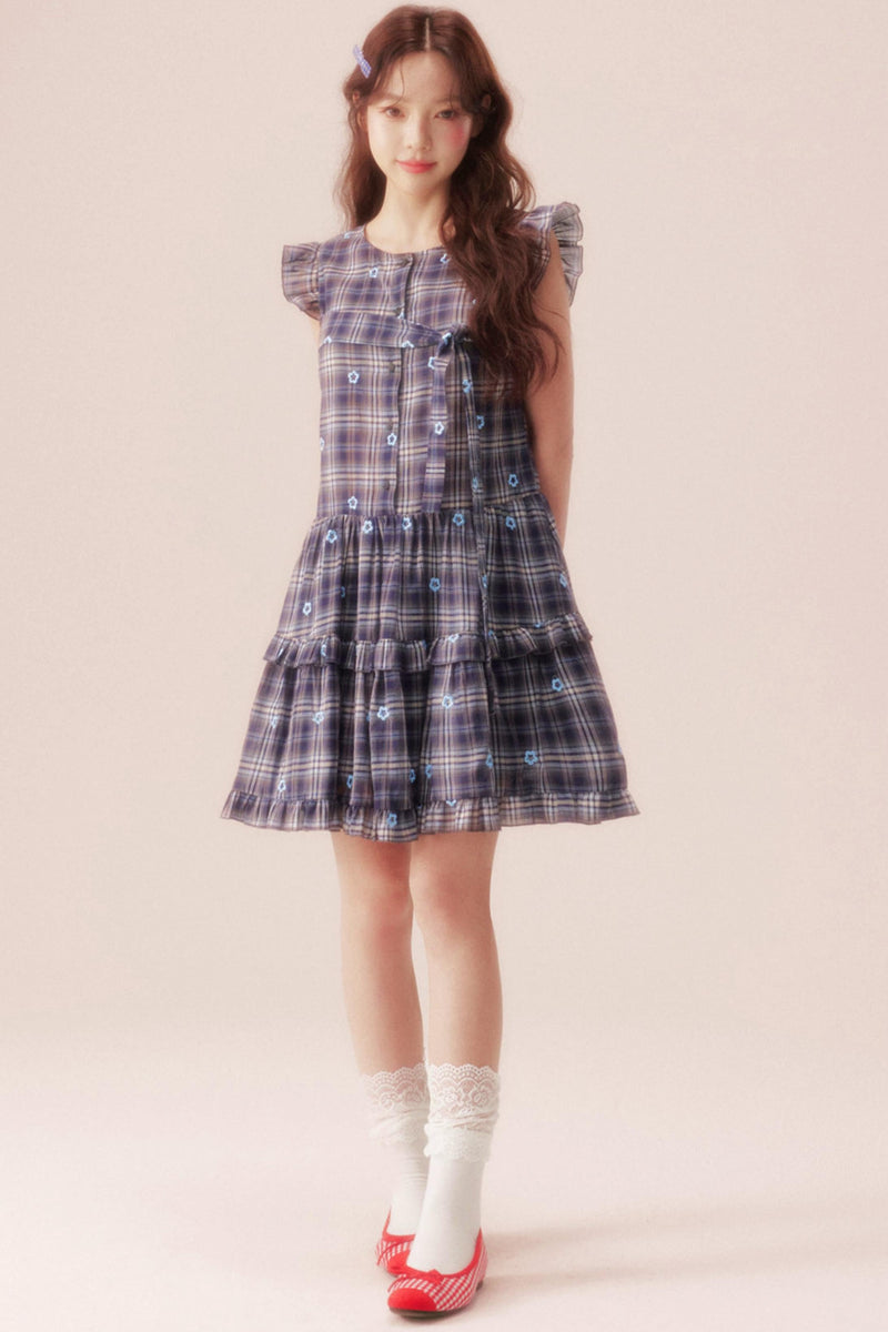 Summer Plaid Dress