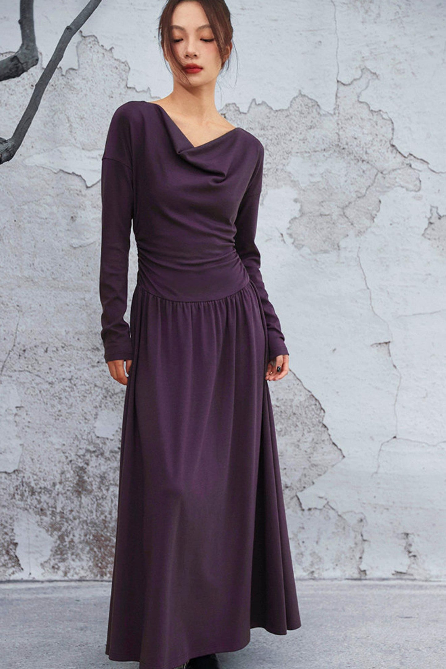 Retro Knitted Swing Dress