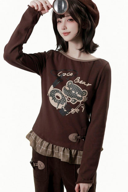 Fuzzy Waffle Jacket + Top + Pants