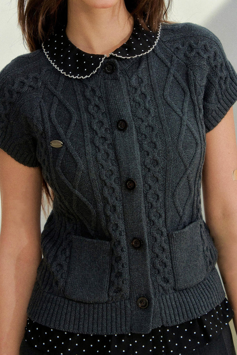 College Style Knit Top