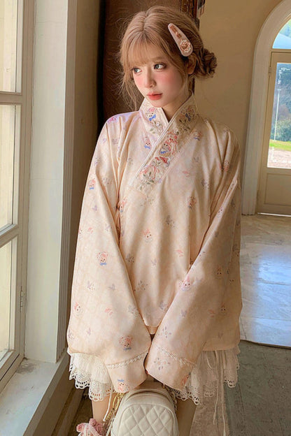 Fairytale Embroidery Blouse
