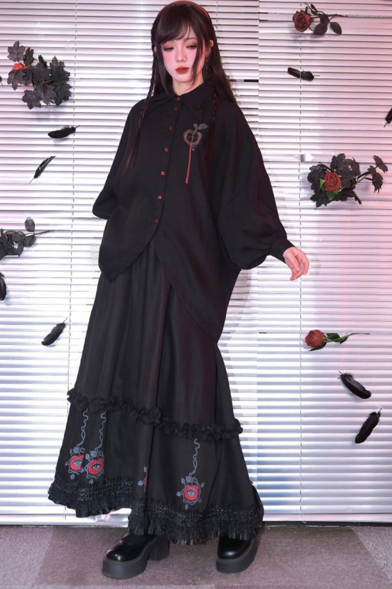 Garden of Eden Embroidered Blouse