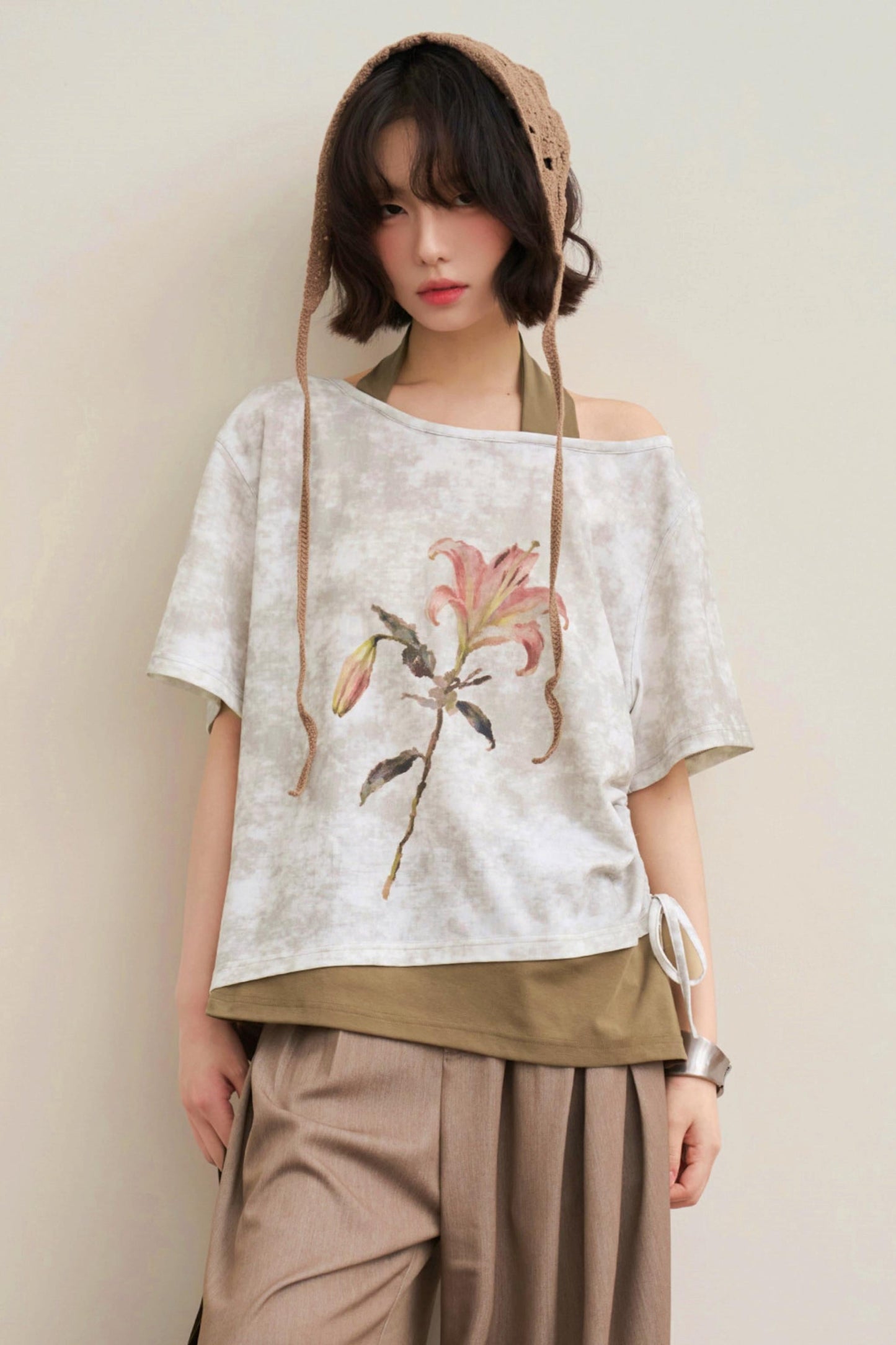 Retro Design Loose Top