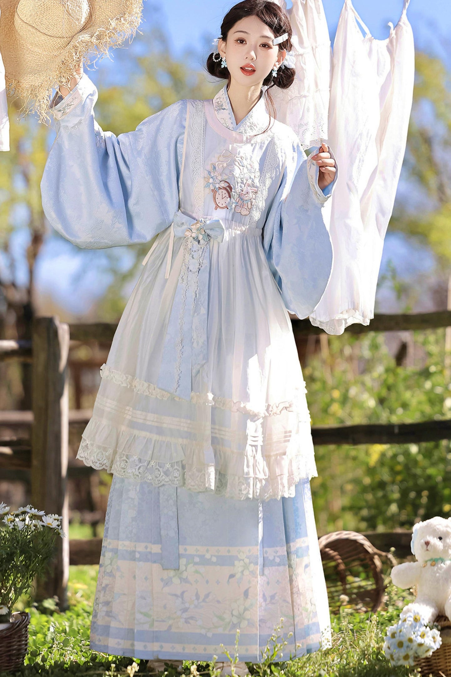 Fantasy Alice Retro Dress Set