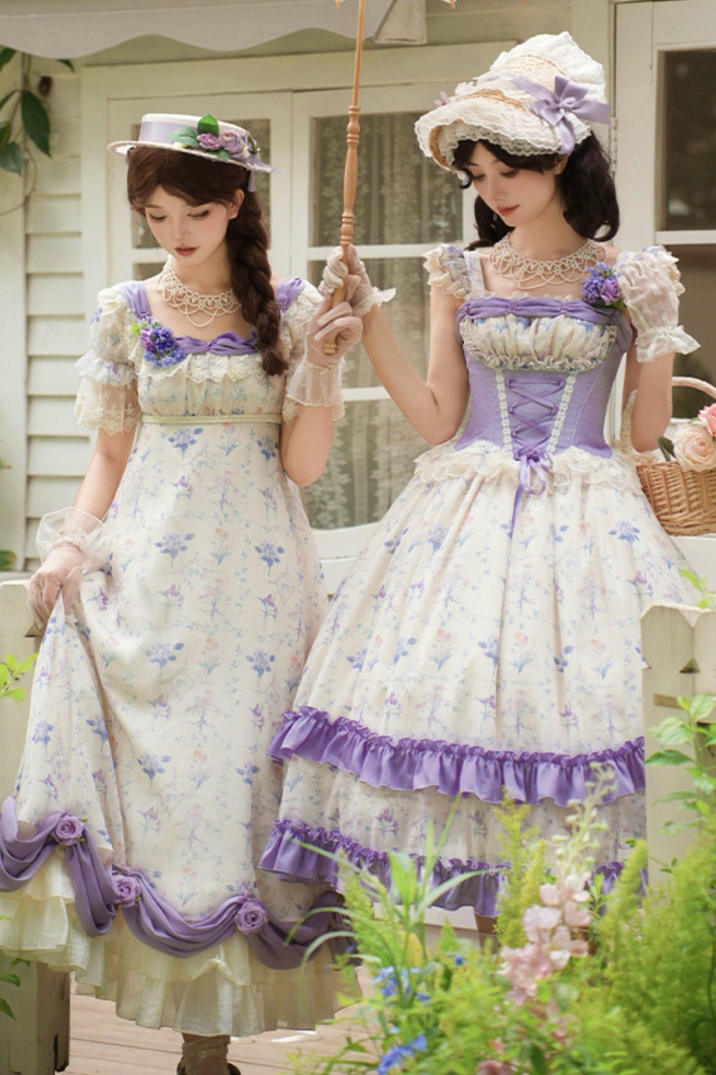Letter and Poem Two Piece Look Dress Set